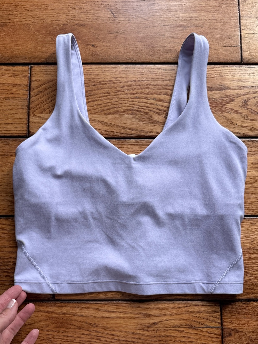 Lululemon Align Tank Top Light Support, A/B Cup Lavender Frost Sz 8 Yoga Workout - Picture 3 of 12
